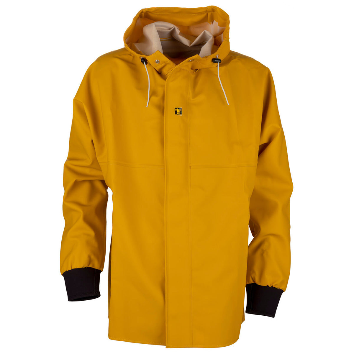 Guy Cotten Yellow Waterproof Jacket with Neoprene Cuffs and Hood