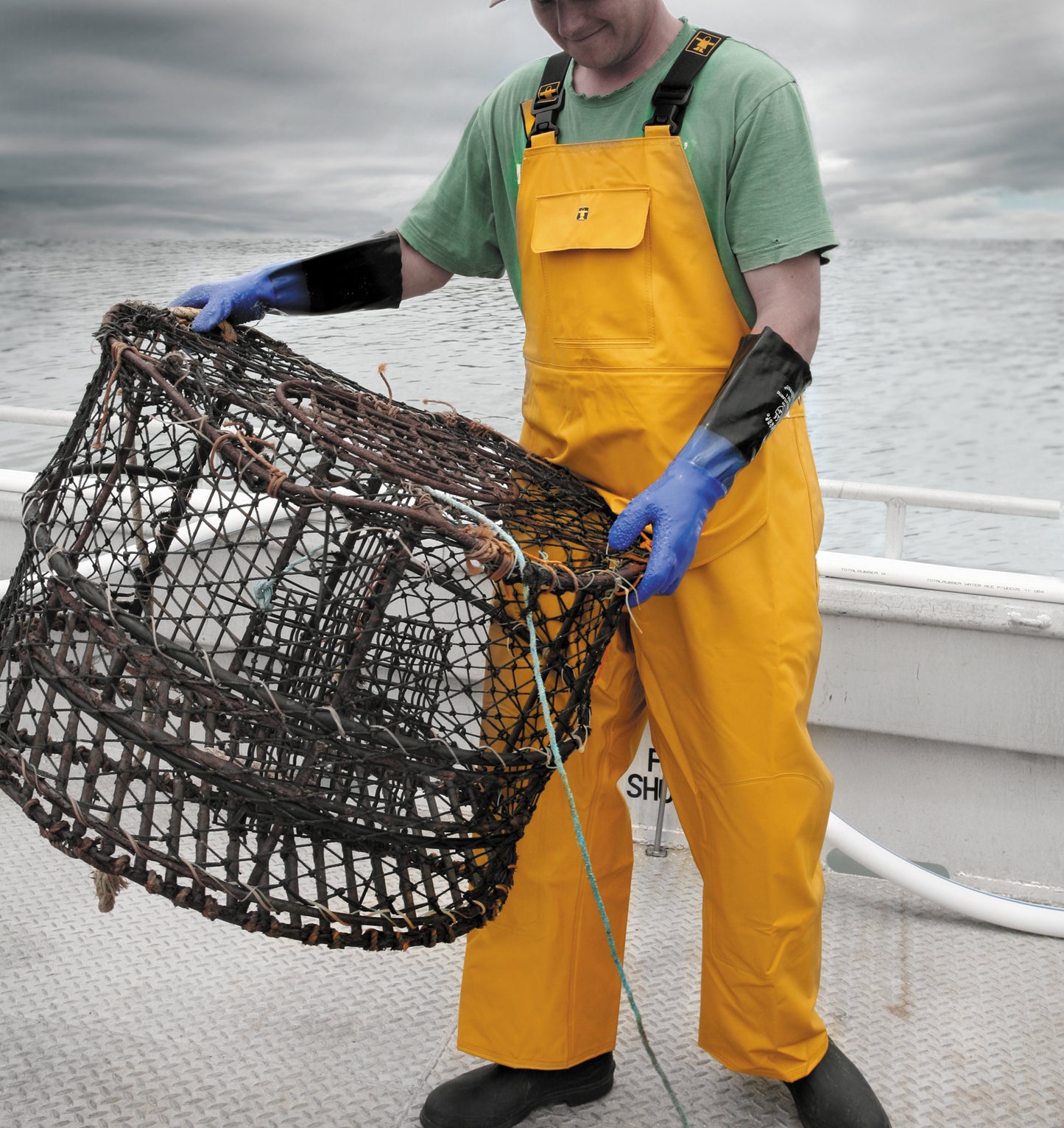 Guy Cotten LOBSTER Bib & Braces with APRON & FLY- Heavy Duty