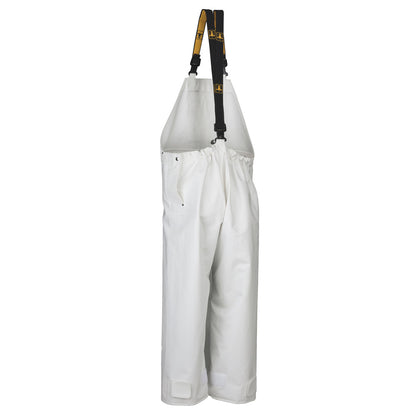 Guy Cotten Heracles chemical resistant overalls in white back view